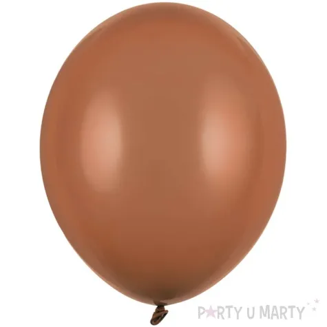 balony pastel brazowy strong 11 100 szt