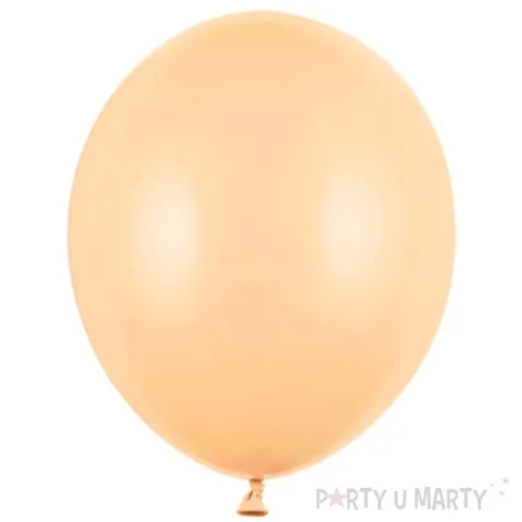 balony pastel brzoskwiniowe jasne strong 12 50 szt