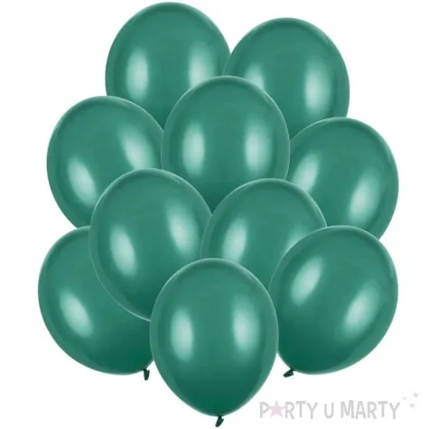 balony pastel butelkowy strong 12 10 szt