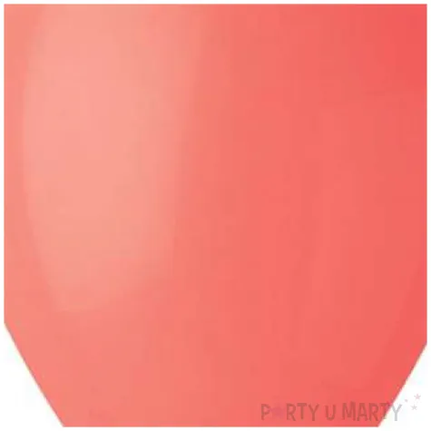 balony pastel czerwony koralowy gemar 12 100 szt
