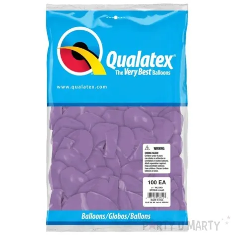 balony pastel lawendowy qualatex 11 100 szt