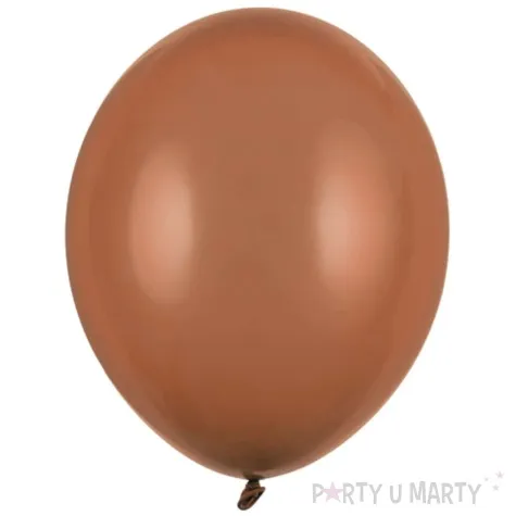 balony pastel mocca strong 12 100 szt
