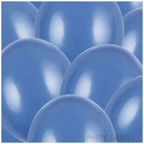 balony pastel niebieski ciemny strong 12 10 szt
