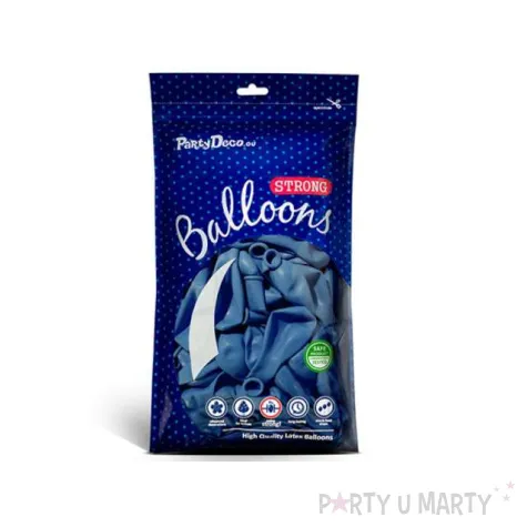 balony pastel niebieskie 12 strong 50 szt