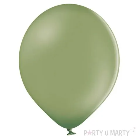 balony pastel oliwkowy belbal 12 100 szt