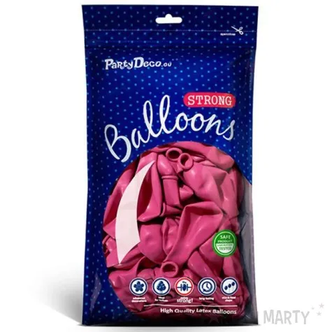 balony pastel rozowe 10 strong 100 szt