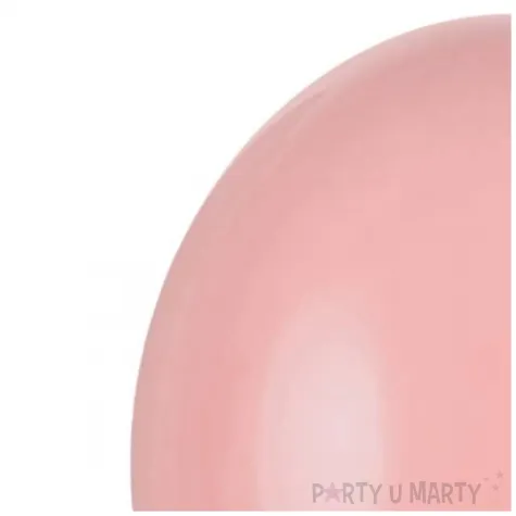 balony pastel rozowy ciemny strong 9 100 szt