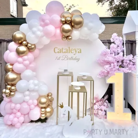 balony pastel rozowy jasny gemar 19 25 szt