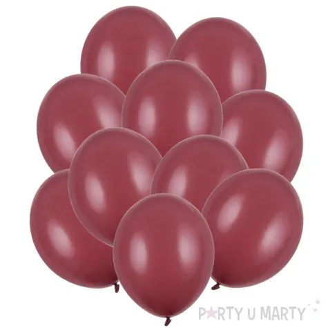 balony pastel sliwka strong 11 10 szt