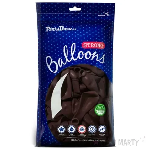 balony pastel sliwka strong 12 100 szt