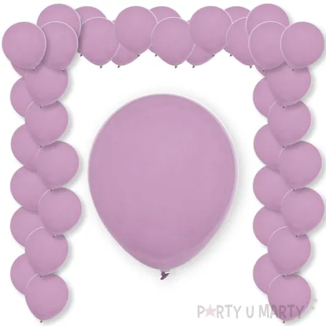 balony pastel taffy pink decomex rozowy jasny 11 100 szt