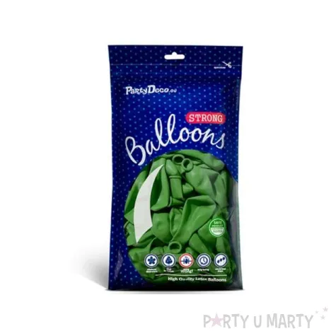balony pastel zielone jabluszko 12 strong 50 szt