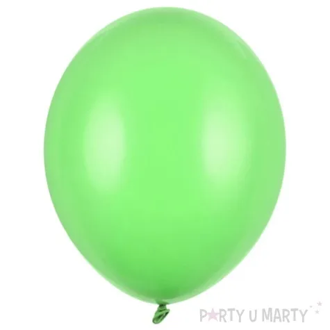 balony pastel zielone jabluszko 9 strong 100 szt