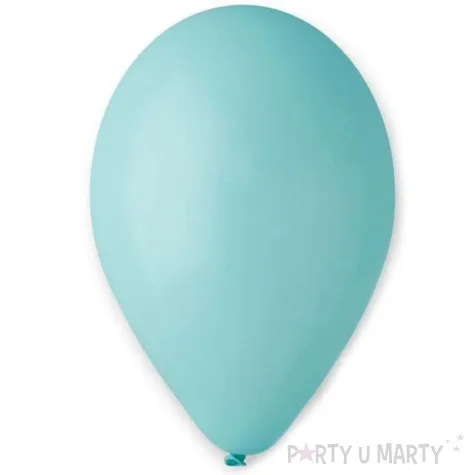 balony pastel zielony morski gemar 12 100 szt
