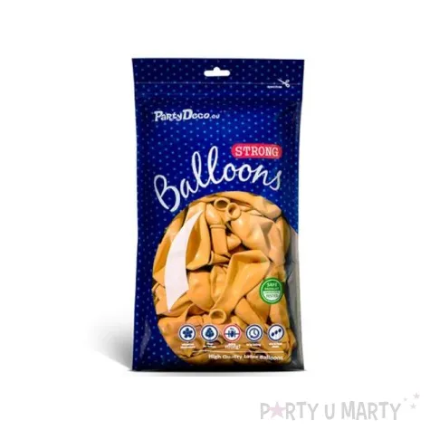 balony pastel zolte strong 12 100 szt