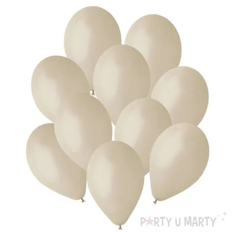 balony pastelowe dekoracja na urodziny do girlandy kawowe latte gemar 10 10 szt