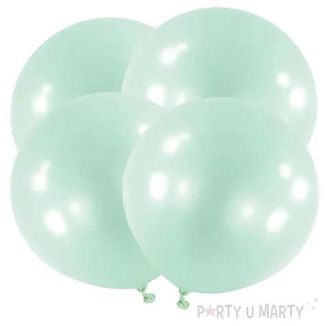 balony pastelowe dekoracja na urodziny do girlandy mietowe anagram 24 4 szt