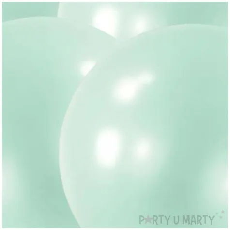 balony pastelowe dekoracja na urodziny do girlandy mietowe anagram 24 4 szt