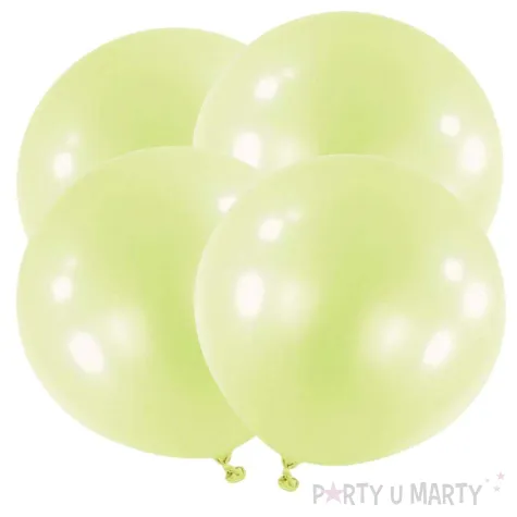 balony pastelowe dekoracja na urodziny do girlandy pistacjowe anagram 24 4 szt