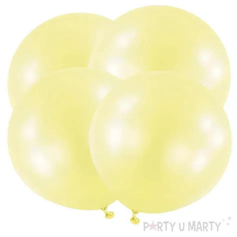 balony pastelowe dekoracja na urodziny do girlandy zolte anagram 24 4 szt