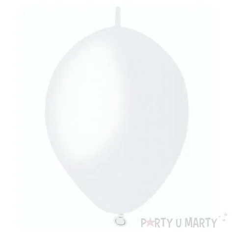 balony pastelowe do girland bialy gemar 6 100 szt