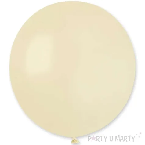 balony pastelowe kosc sloniowa gemar 19 25 szt