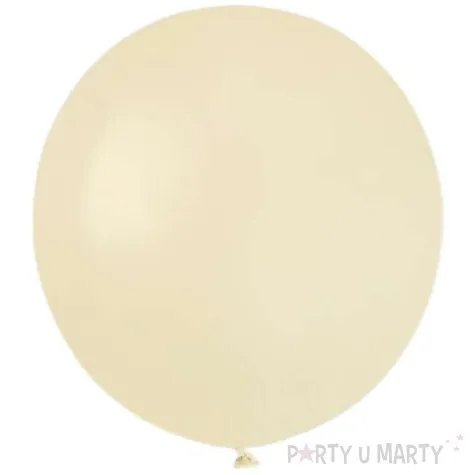 balony pastelowe kosc sloniowa gemar 19 50 szt