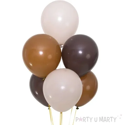 balony pastelowe migdalowy partypal 12 100 szt