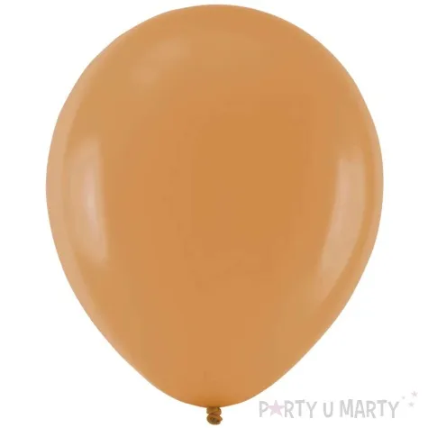 balony pastelowe mokka partypal 10 10 szt