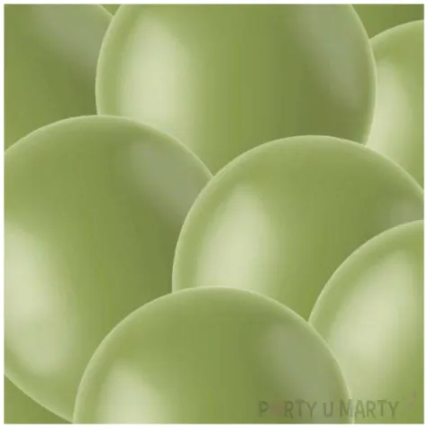 balony pastelowe oliwkowy folat 13 10 szt