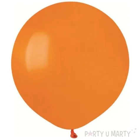 balony pastelowe pomaranczowe gemar 19 50 szt