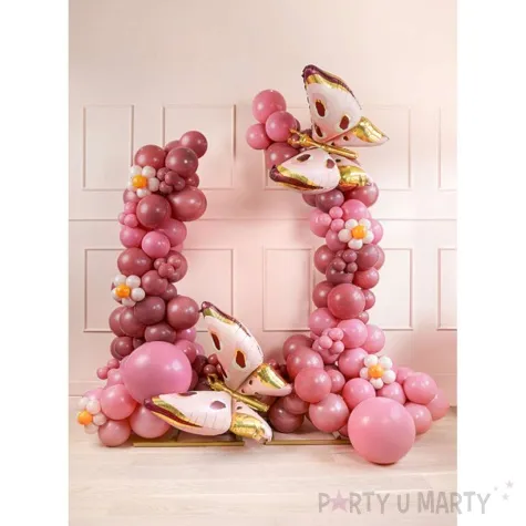 balony pastelowe rozowy ciemny strong 11 50 szt