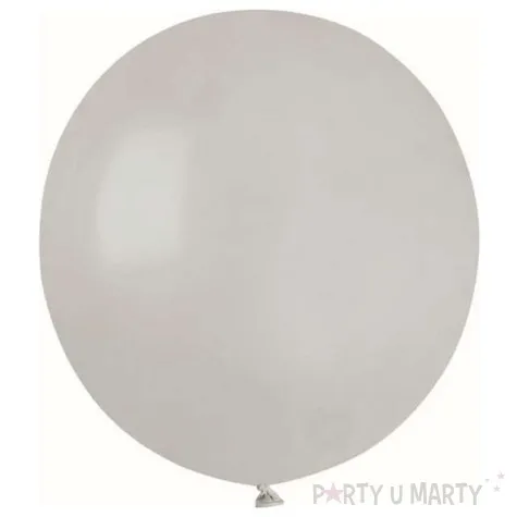 balony pastelowe szare gemar 19 50 szt