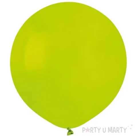 balony pastelowe zielone jabluszko gemar 19 50 szt