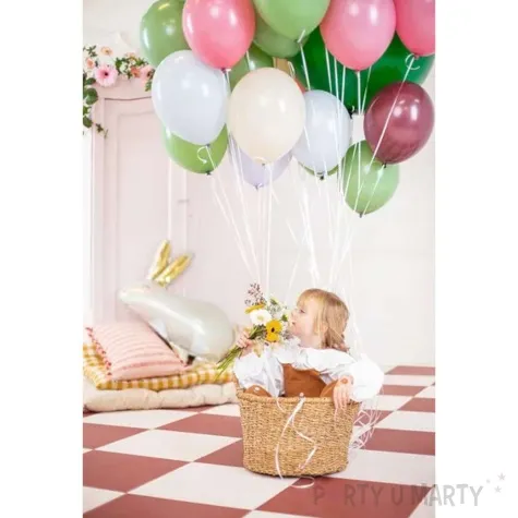 balony pastelowe zielone strong 12 100 szt