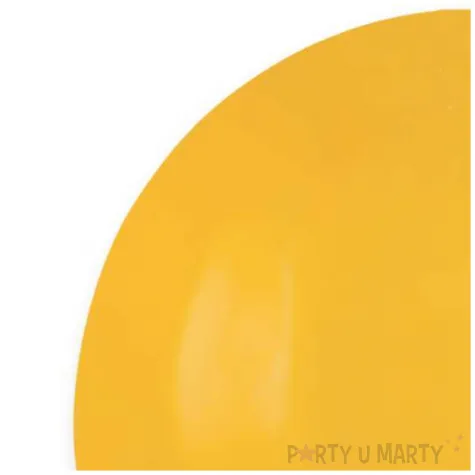 balony pastelowe zolty ciemny gemar 19 50 szt