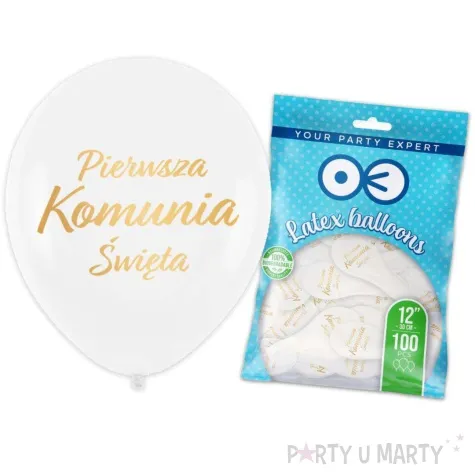 balony pierwsza komunia swieta partypal 12 100 szt