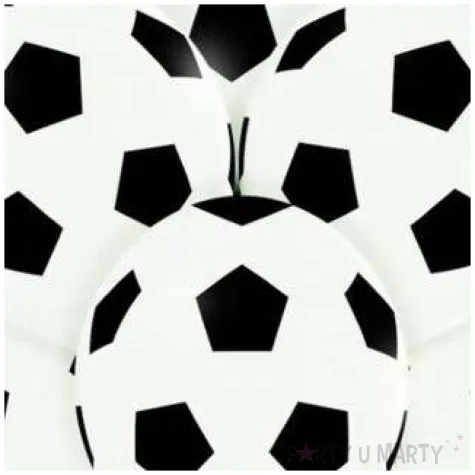 balony pilka nozna biale belbal 12 6 szt