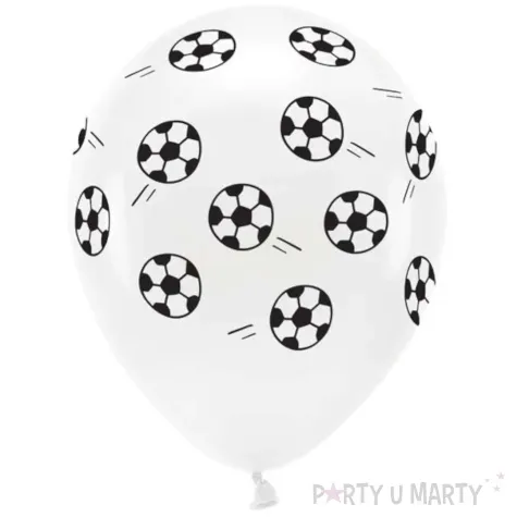 balony pilka nozna football partydeco 13 6 szt