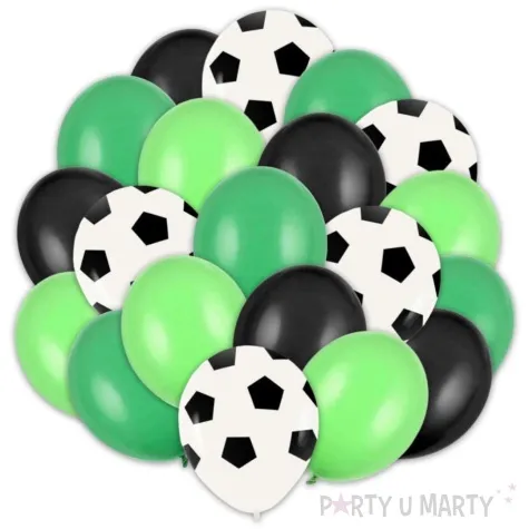 balony pilka nozna zestaw kibica 10 20 szt