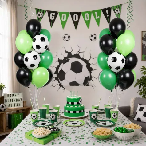 balony pilka nozna zestaw kibica 10 20 szt