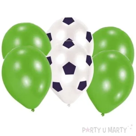 balony pilkarskie kicker party pastel mix amscan 9 6 szt