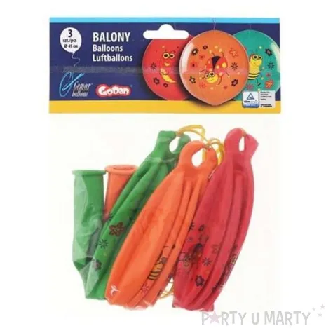 balony pilki owady gemar 3 szt