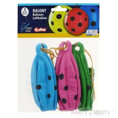 balony pilki pilka nozna mix gemar 18 3 szt
