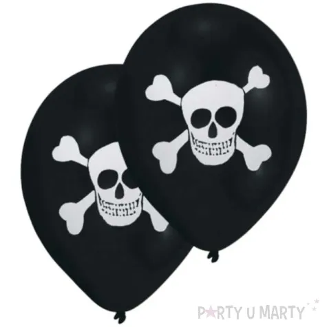 balony piraci czarny pastel amscan 10 8 szt