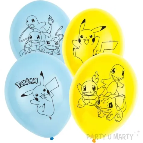 balony pokemon amscan 11 6 szt