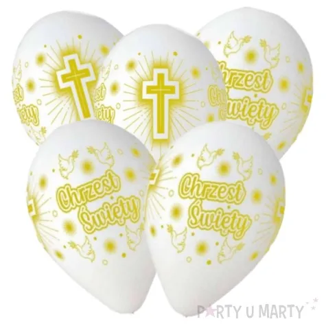 balony premium chrzest gemar 12 5 szt