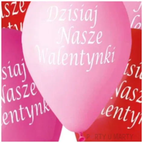 balony premium dzisiaj nasze walentynki gemar 12 5 szt