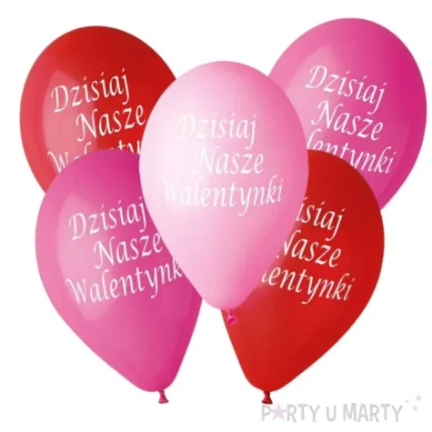 balony premium dzisiaj nasze walentynki gemar 12 5 szt