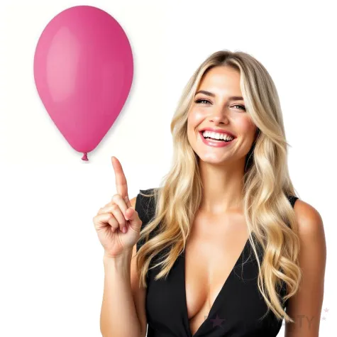 balony premium rozowe ciemne gemar 10 10 szt